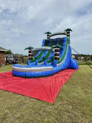 IMG 0908 1722023453 22ft Double Lane Blue Tropical Waterslide