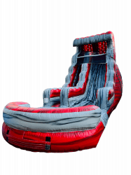 20ft Red Crush Waterslide