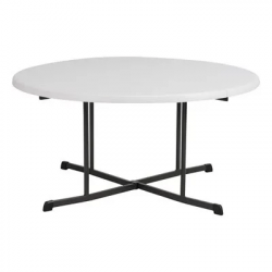 60 INCH ROUND TABLE & 7 Chairs