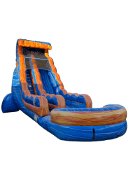 22FT Blue Waterslide
